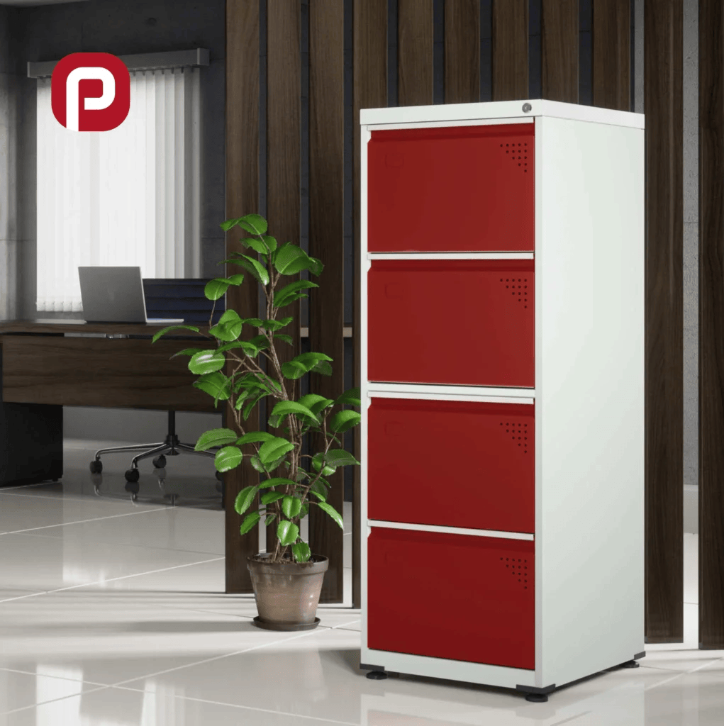 ARQUIVO DE ACO 04 GAVETAS 